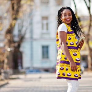 Sunrise Ankara Shift Dress